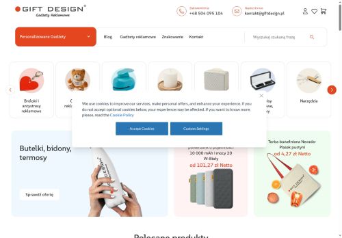 Gift Design upominki reklamowe Gift Design upominki reklamowe