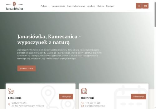 Janasiówka Pensjonat Zwardoń Janasiówka Pensjonat Zwardoń