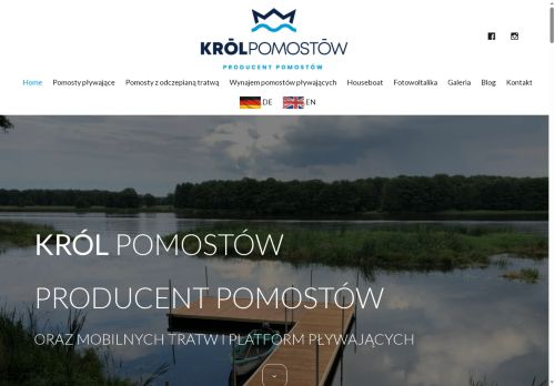 Pomosty Król pomostów pływające Pomosty Król pomostów pływające