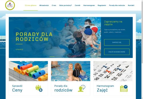 Magdalena Górecka nauka pływania Magdalena Górecka nauka pływania