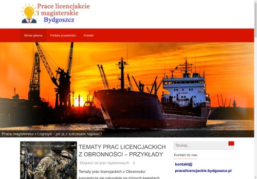 Prace licencjackie Bydgoszcz Prace licencjackie Bydgoszcz
