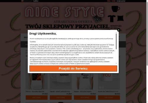 Sklep internetowy z gadżetami. Nine Style - Twój Sklepowy Przyjaciel