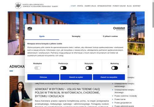 Kancelaria Adwokacka Adwokat Aleksandra Siemaszko Baron