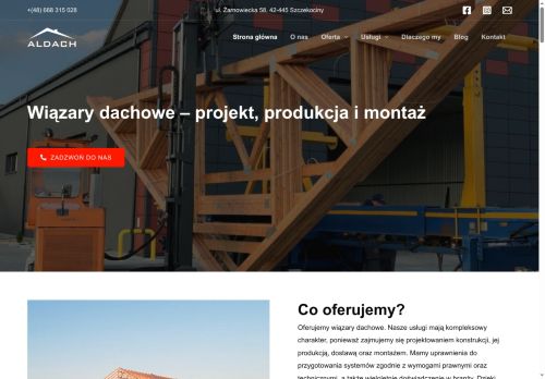 Wiązary, prefabrykowane konstrukcje dachowe, dźwigary, więźb