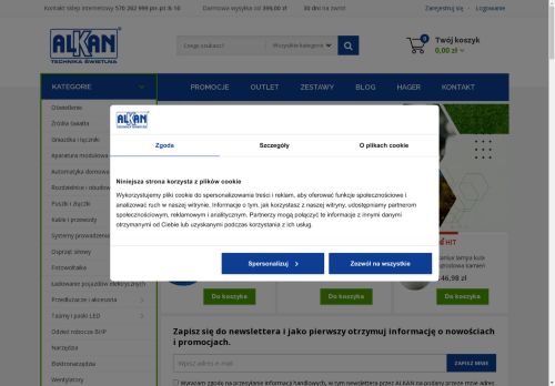 Alkan hurtownia elektryczna