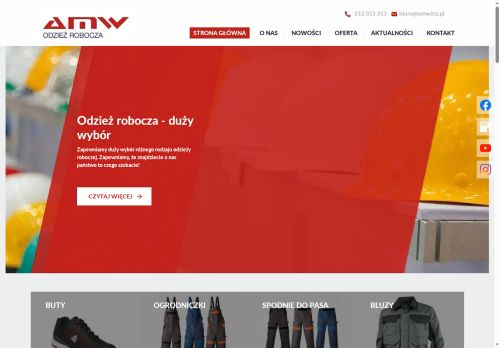 amw.biz.pl odzież robocza Łódź