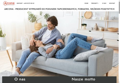 arcona.pl wypełnienia do poduszek