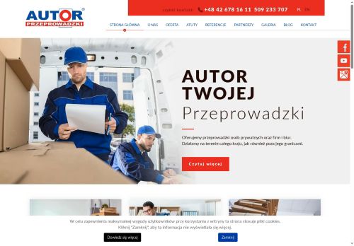 AUTOR przeprowadzki warszawa