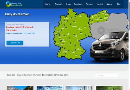 Beata bus - busy do Niemiec pomorskie