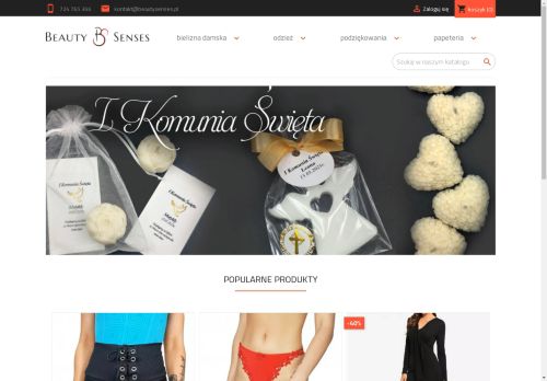 Sklep Beauty Senses - zmysłowość i wygoda