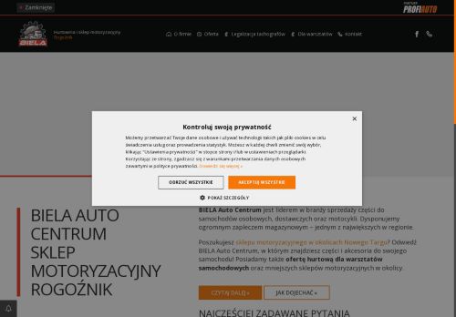 Biela Auto Centrum Auto części Nowy Targ