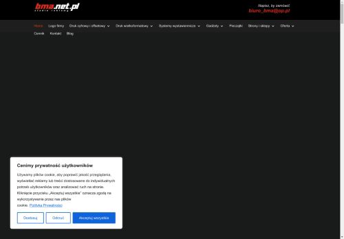 BMA Studio Reklamy Drukarnia Nowy Sącz Agencja Reklamowa Nowy Sącz