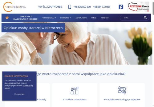 Praca dla opiekunek osób starszych