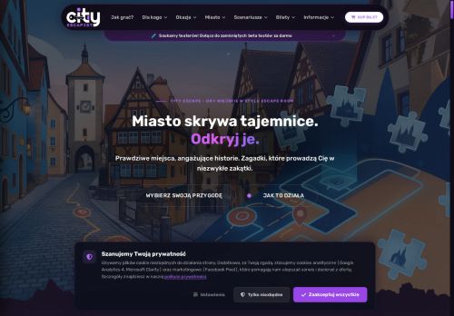 CityEscapist interaktywne gry miejskie z fabułą