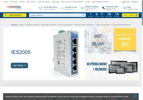 Elektronika, automatyka przemysłowa i bezpieczeństwo maszyn