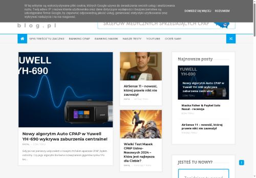 Cpap blog - bezdech senny|ranking|testy|maski