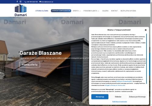 Damari producent garaży blaszanych