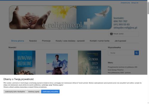Sklep z dewocjonaliami e-religijne.pl