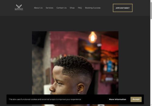 Black and White Barbershop