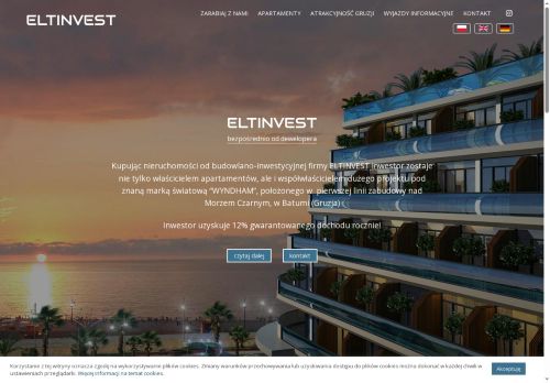 Eltinvest apartamenty inwestycyjne w Gruzji
