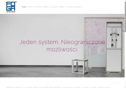 Foga Polen Systemy i profile aluminiowe