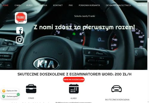Szkoła jazdy Franki
