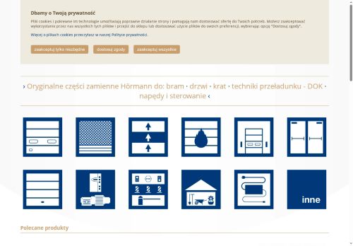 Części serwisowe Hormann