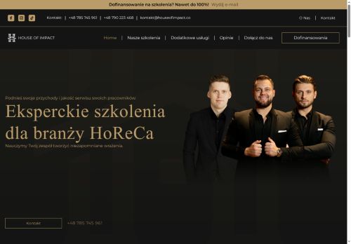 Eksperckie szkolenia dla branży HoReCa