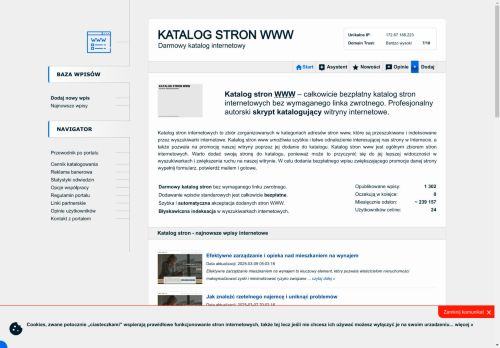 Katalog stron internetowych WWW