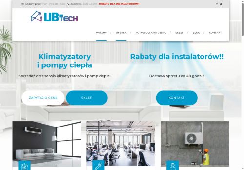 Klimatyzacja i pompy ciepła do domu