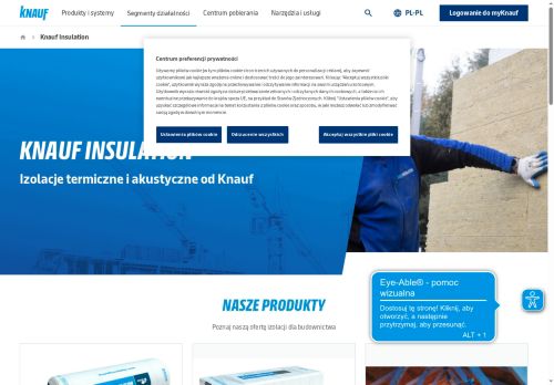 Knauf Insulation materiały izolacyjne