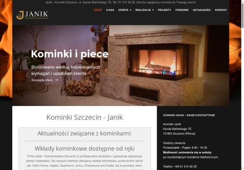 Kominki Szczecin Janik