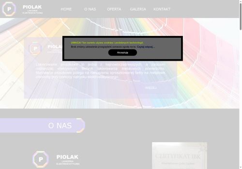 Lakiernia proszkowa PIOLAK
