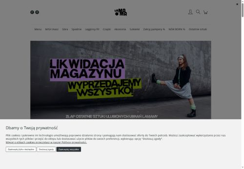 Lamama, ubrania dziecięce