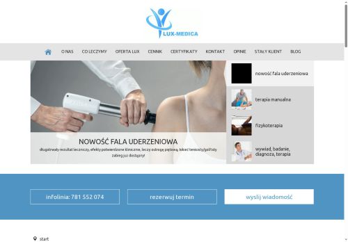 Lux Medica usługi fizjoterapii