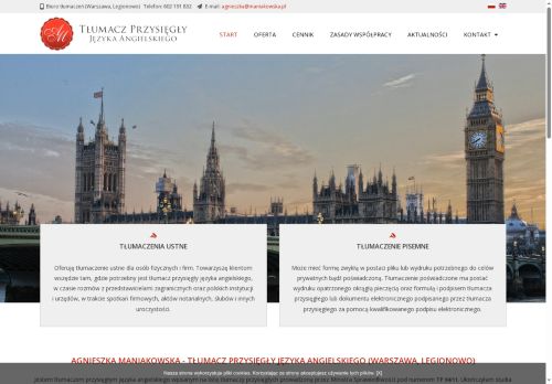 Tłumacz angielskiego
