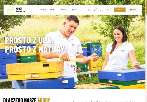 Miód Mniszkowy z Pasieki Miody Wadowickie