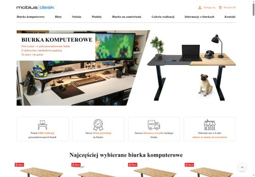 Mobiusdesk - biurka gamingowe