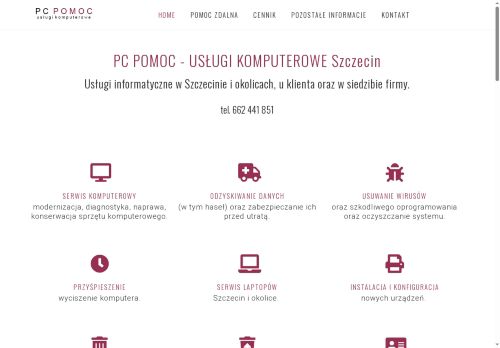 PC pomoc usługi