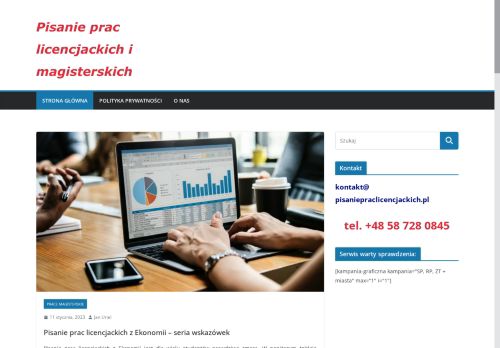 Pisanie prac licencjackich