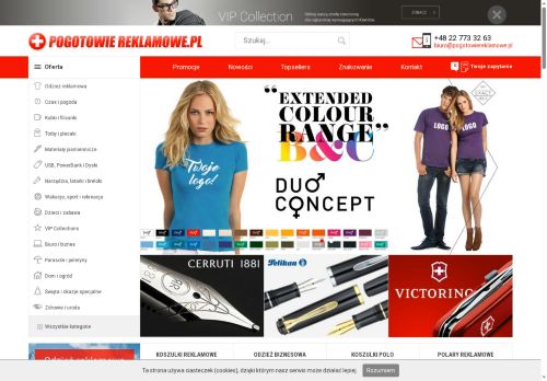 POGOTOWIE REKLAMOWE gadżety i odzież reklamowa z nadrukiem Warszawa