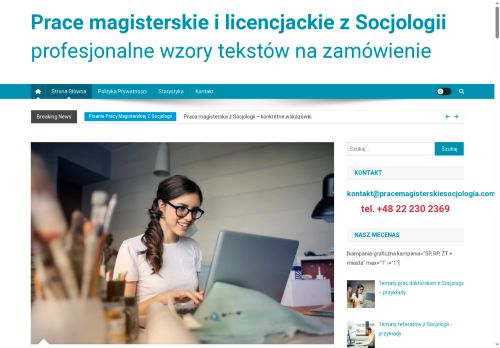 Prace magisterskie z socjologii