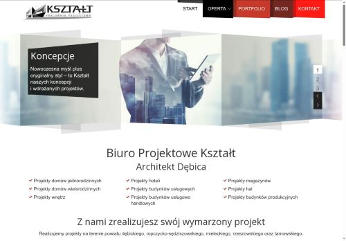 Biuro projektowe Kształt - projekty domów