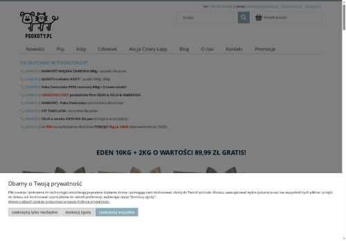 Sklep zoologiczny Psokoty Łódź