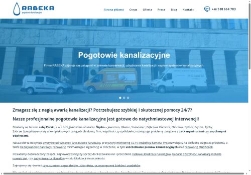 Rabeka Czyszczenie kanalizacji Bytom