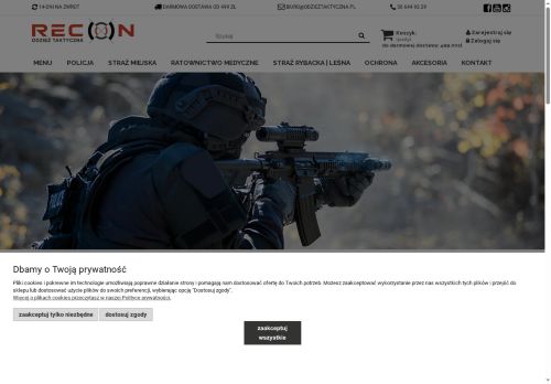 RECON Odzież specjalna dla służb mundurowych