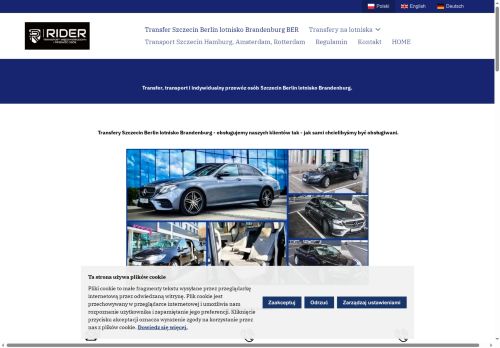 RIDER Transport międzynarodowy i przewóz osób Szczecin