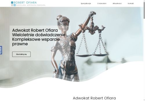 Adwokat Robert Ofiara - Kancelaria Warszawa