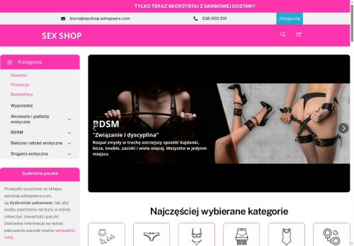 Sex shop Ego Sklep z gadżetami erotycznymi