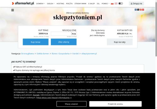 Sklep internetowy z tytoniem